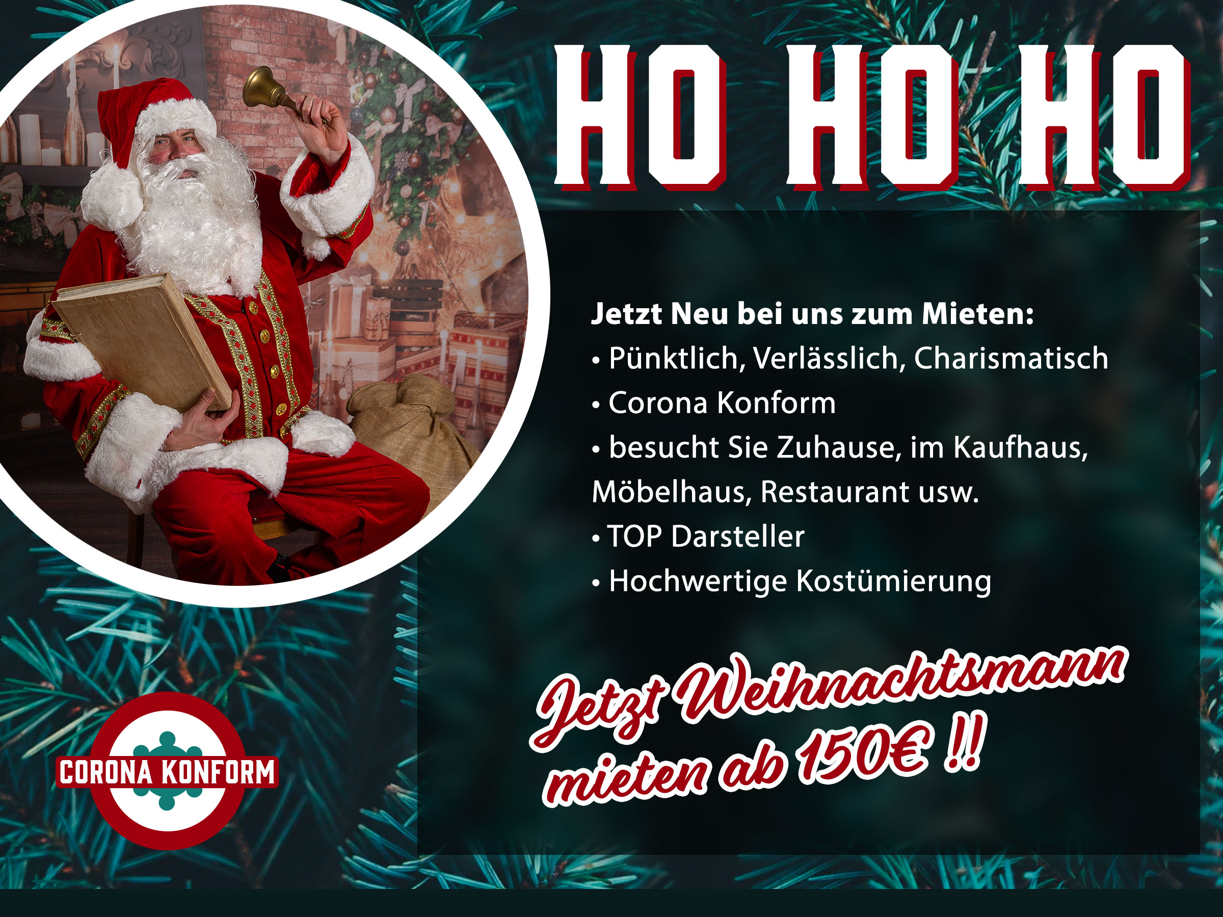 weihnachtsmann popup